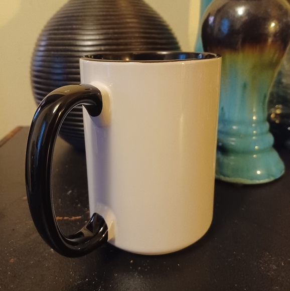 Disney Jack and Sally "His" black & white mug (072024C) - Picture 3 of 4